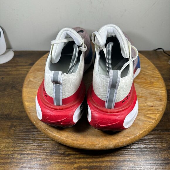 Nike Zoom X Invincible Run Flyknit 3 White Red Shoe Men's Size 11.5 FJ3889-100 - Picture 5 of 10